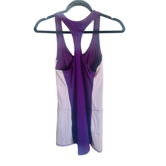 NWT Sweaty Betty Purple Racerback Power Workout Tennis Golf Skort Dress Sz 8 - Picture 2 of 11